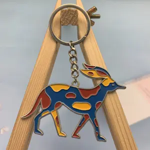 נחמד איכות custom שלך עיצוב אדום רכב keychain רך אמייל keyring