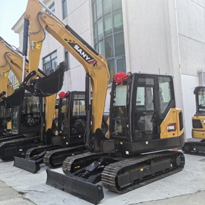 Excavatrice Sany SY60C, poids opérationnel de 1,2 tonne, machinerie lourde d'occasion - Product Image 2