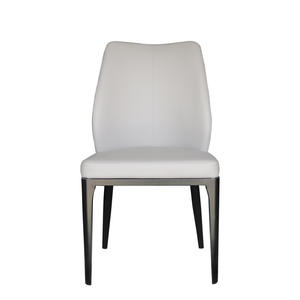 Moderna crema sedia da pranzo di lusso Soft Bag di fascia alta stile semplice luce ad arco tessuto per <span class=keywords><strong>soggiorno</strong></span> ristorante Hotel-Factory <span class=keywords><strong>Outlet</strong></span> - Product Image 5