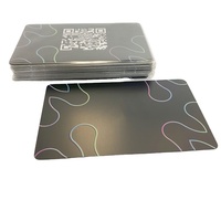 Tarjeta Metálica RFID NFC de Alta Seguridad con Chip NTAG213 Encriptado de 13.56MHz, Resistente al Agua, para Control de Acceso de Visitantes Empresariales y Credenciales Temporales