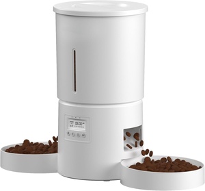 OEM ODM Inteligente Automático <span class=keywords><strong>Pet</strong></span> Food Bowl Dispenser Alimentador De Aço Inoxidável 6L Battery-Powered Bowl para Gatos Cães Pequenas Tigelas De Viagem - Product Image 3