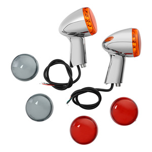 Feux de signalisation <span class=keywords><strong>arrière</strong></span> LED TCMT avec support court/long, compatible avec <span class=keywords><strong>Harley</strong></span> Sportster XL883 XL1200 Custom 1992-2022 - Product Image 3