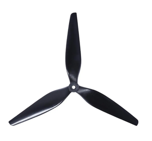 HQ Macroquad Prop 10X5X3/9X5X3 50/9050 pulgadas/9 3 Blade/tri-blade Eller de nailon reforzado con carbono negro para FPV - Product Image 3