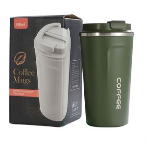 Insulated Stainless Steel Coffee Tumbler with Leakproof Lid, <b>Double</b> <b>Wall</b> Vacuum Travel Coffee <b>Mug</b> - Product Image 1