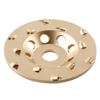 Produits fabriqués en asie d'or Pcd meule diamantée avec excellente adhérence