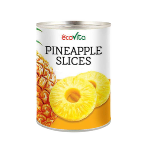 Đặc biệt cung cấp ISO HACCP tiêu chuẩn chất lượng cao cấp Việt Nam nhà sản xuất Ecovita đóng hộp Dứa lát trong xi-rô ánh sáng 580ml - Product Image 3