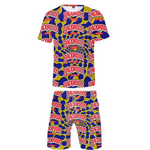 Disponibile Abbigliamento Smoke <span class=keywords><strong>Shop</strong></span> Uomo Streetwear Cotone Poliestere Backwoods Cookie RAW T-Shirt e Pantaloncini con Stampa Personalizzata Completa - Product Image 5