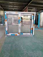 Ventana Corredera de Aluminio con Rotura de Puente Térmico de Alta Eficiencia Energética, Doble Acristalamiento, Insonorizada, Resistente al Viento, Horizontal, para Exterior/Sótano
