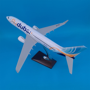 โมเดลเครื่องบิน Fly Dubai Boeing <span class=keywords><strong>B737</strong></span> ขนาด 40 ซม. สเกล 1/<span class=keywords><strong>100</strong></span> ทำจากเรซิ่น ของขวัญตกแต่ง สามารถปรับแต่งได้ พร้อมฐานตั้งโชว์ - Product Image 5