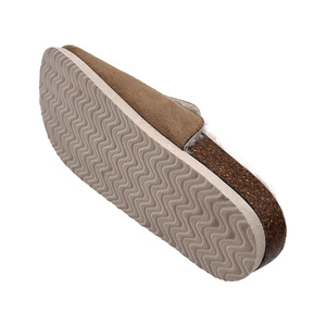 Mocassini da donna in <span class=keywords><strong>Micro</strong></span> camoscio muli in pelliccia sintetica foderata senza schienale <span class=keywords><strong>Slip</strong></span> on ballerine Casual a punta tonda - Product Image 4