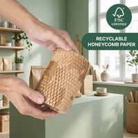 Rouleau de rembourrage alvéolé biodégradable et recyclable en gros pour l'artisanat, certifié écologique pour la logistique e-commerce