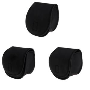 Funda protectora de neopreno para carretes de pesca, tamaño M, 140x119x78mm - Product Image 5