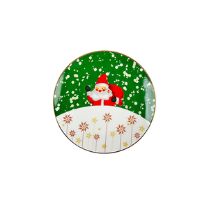 Wholesale Christmas Dinner <b>Set</b> Gold Nordic Luxury Porcelain Plate Ceramic Charger Plates <b>for</b> Home or Wedding Dinners - Product Image 6
