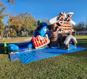 2025 Design Château Gonflable Santa Bounce House Combo - Dry Châteaux Gonflables <span class=keywords><strong>Pas</strong></span> <span class=keywords><strong>Cher</strong></span> à <span class=keywords><strong>Acheter</strong></span> Château Gonflable Pvc Matériel - Product Image 1