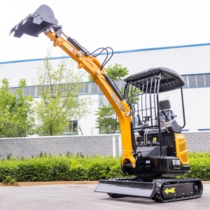 Mini-excavatrice sur chenilles HT18C de 1,8 tonne avec chenilles rétractables, idéale pour les travaux agricoles - Product Image 1