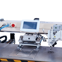 TS-299-CS Automatische Taschenanbringungsmaschine mit Schnellwechsel-Form, Kostengünstige Formen, Bekleidungs-Taschenanbringungs-Nähmaschine