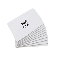 Cartes de visite à puce vierges de luxe en plastique PVC NFC RFID 13.56MHz avec impression personnalisée sans contact avec puce pour l'adhésion et l'utilisation d'hôtel