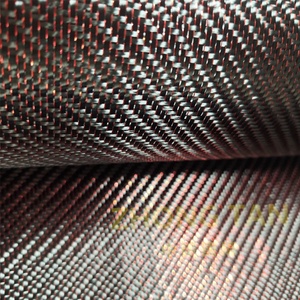 Tela de Fibra de Carbono Tejida Metálica 3K Roja de Alto Rendimiento, 210g, Verde, Amarillo, Morado, Resistente a Químicos, para Equipaje y Uso en Exteriores - Product Image 4