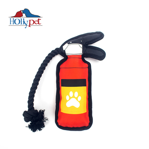 Set Perlengkapan Mainan Anjing Ramah Lingkungan Desain Baru Axe, Mainan Boneka Lembut Interaktif dengan Tali untuk Anjing - Product Image 4