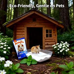 Dongnai PETS Factory's 100% Natural Eco-Friendly Hamster Bathing Sand Infused with Lavender Fragrance Odor-Control Made <b>Dolomite</b> - Product Image 1