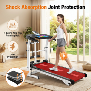Tapis de course compact personnalisable pour intérieur, silencieux, idéal pour le bureau et le fitness - Product Image 6