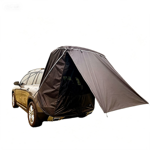 Tente de camping extérieure d'extension arrière imperméable pour SUV/Van <span class=keywords><strong>auvent</strong></span> pliable d'ombre de <span class=keywords><strong>hayon</strong></span> de polyester pour la tente arrière de voiture de tourisme - Product Image 2