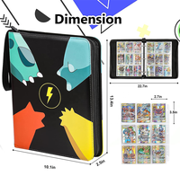 Classeur de cartes à collectionner 900 pochettes pour garçons et filles porte-album avec 9 pages de poche jouet et cadeau