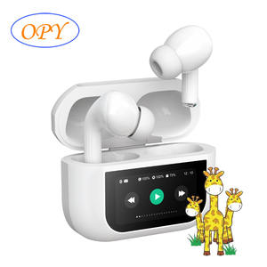 หูฟังไร้สายทัชท็อปแบบทัช10มม. ทรูเบสใหญ่หูฟังอินเอียร์สีดำมีตัวบ่งชี้แบตเตอรี่จอแสดงผลแบบดิจิตอล JL - Product Image 1