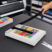 Nouvelle Coupe-Papier Manuelle en Acier A3/A4, Guillotine de Bureau pour Photos et Graphiques, Machine à Découper les Badges, Idéale pour la Presse à Chaud