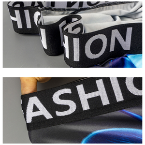 All'ingrosso all'ingrosso Logo personalizzato uomo <span class=keywords><strong>Boxer</strong></span> breve biancheria intima stampa sublimazione <span class=keywords><strong>gamba</strong></span> <span class=keywords><strong>lunga</strong></span> biancheria intima <span class=keywords><strong>Boxer</strong></span> Shorts - Product Image 4