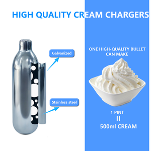 Cargadores de Crema Batida de Alta Capacidad, Cilindro de Acero de Grado Alimenticio para Gas de Crema - Stock en Almacén de la UE y EE. UU., Entrega Rápida para Herramientas de Repostería - Product Image 3