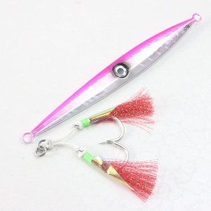60 80g 150g <span class=keywords><strong>200</strong></span> 250 300g 400g Tête de jig métallique de pêche avec lame rotative pour jigging rapide et lent, leurre de pêche - Product Image 3