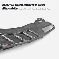 Rejilla de Ventilación Superior Delantera de Fibra de Carbono EPR para Civic Type R MK5 FK7 FK8 10.ª Generación FC1 - Acabado Pulido
