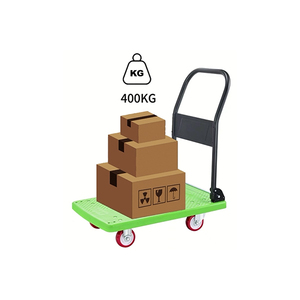 Keranjang tangan truk lipat pekerjaan berat portabel dengan beban 400KG - Product Image 2