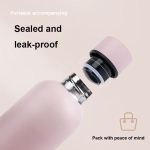 Stainless Steel Vacuum Water Bottle 500ML Double Wall Insulated Travel <b>Flask</b> Minimalist Design Multiple Colors Available - Product Image 3