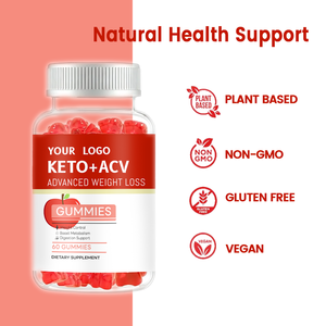 ओम/ओटम फ्लैट ट्यूमर केटो एकोव आहार गुम्मीज | सेब का स्वाद वसा बर्नर - Product Image 5