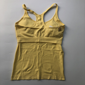 Custom <strong>Best</strong> Comfortable Women Seamless Padded <strong>Workout</strong> <strong>Tank</strong> Tops Ribbed Racerback Gym Athletic Yoga Camisole with <strong>Built</strong> in <strong>Bra</strong> - Product Image 5