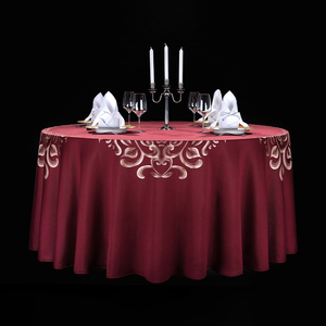 Đám cưới cổ điển Khăn trải bàn Vòng bạc bảng vải cho tiệc cưới tiệc sự kiện nhà hàng - Product Image 1