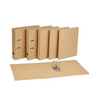 Clips de reliure à anneaux A3/A4/A5/A6 en PVC noir personnalisés à bas prix, avec service d'impression de logo, marque ODM