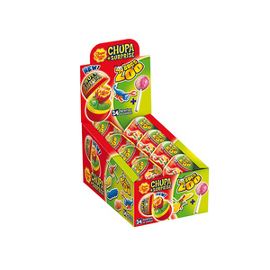 Estante de papel personalizado al por menor listo para exhibir Snack Candy Packaging Box POS cartón corrugado Tear Away Confectionary Box - Product Image 1