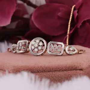 Moissanite Adjustable Chain Bracelet 925 Sterling Silver Plated Hip Hop Style Trendy Unisex Jewelry Daily Wear Birthday Gift - Product Image 6