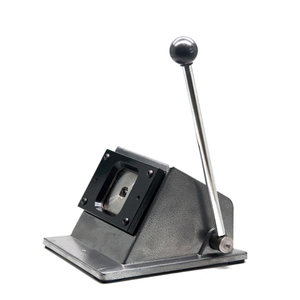 Quảng trường 50*50mm Giấy cắt máy Cắt nghệ thuật kim loại biểu tượng tùy chỉnh mục pin nút cắt kích thước 63*63mm - Product Image 3