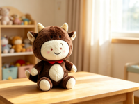 Peluche de vache personnalisée, jouet en peluche doux pour la décoration de la maison, collection de cadeaux, peluche de vache