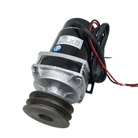 Moteur CC à balais à double poulie MY1020ZXF 24V 36V 48V 450W 600W 650W pour outils de travail du bois