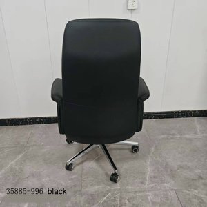 Silla de oficina moderna y cómoda 35885-996 negra - Product Image 4