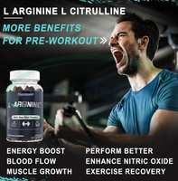 Ausreson Private Label l Arginine Gummy Supplément Acide Aminé Nutrition Enhancer Vitamines L-arginine Gummies