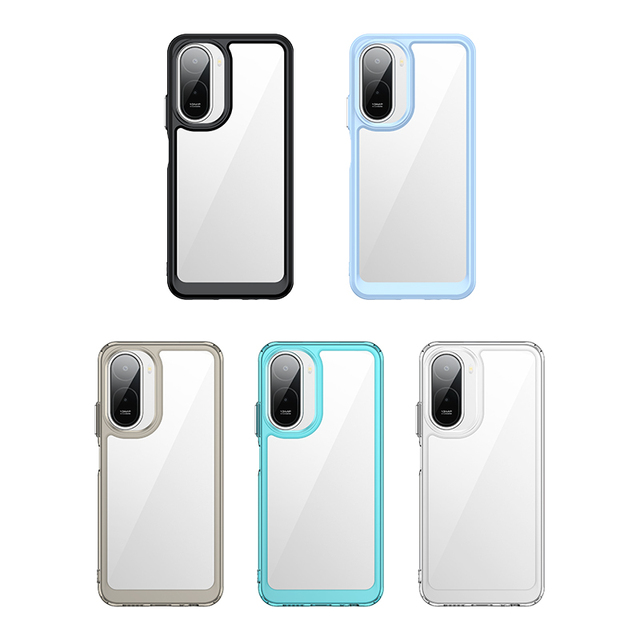 Clear Transparent Shockproof Phone Back Bumper phone Case Cover For Xiaomi Redmi A7 Pro 4G/5G/Poco C81 Pro