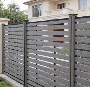 Valla <span class=keywords><strong>de</strong></span> WPC para Exteriores <span class=keywords><strong>de</strong></span> Aspecto Natural y Larga Vida Útil, Ampliamente Utilizada en Paisajismo <span class=keywords><strong>de</strong></span> Parques y Áreas Escénicas - Product Image 3