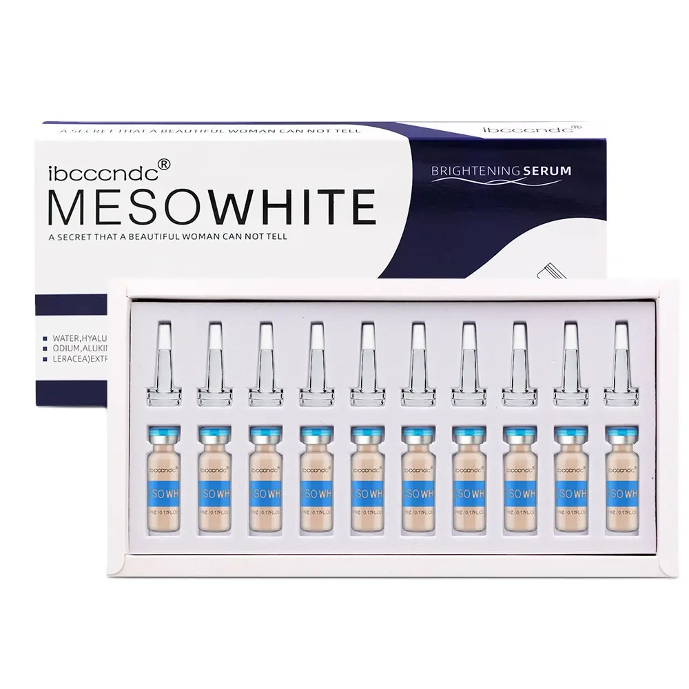 Agulha permanente multiagulha mesowhite, soro de brilho ibcccndc, coreano, vital, nova agulha permanente, mesowhite, soro de brilho