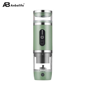 <span class=keywords><strong>Cafetera</strong></span> Portátil Anbolife Label Factory 12V 100W 20 Bares Inalámbrica 4 en 1 para Café Molido en Cápsulas, Batería de 7500mAh, Tanque de 80ml - Product Image 3